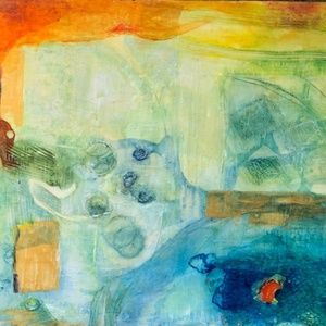 Original mixed media painting